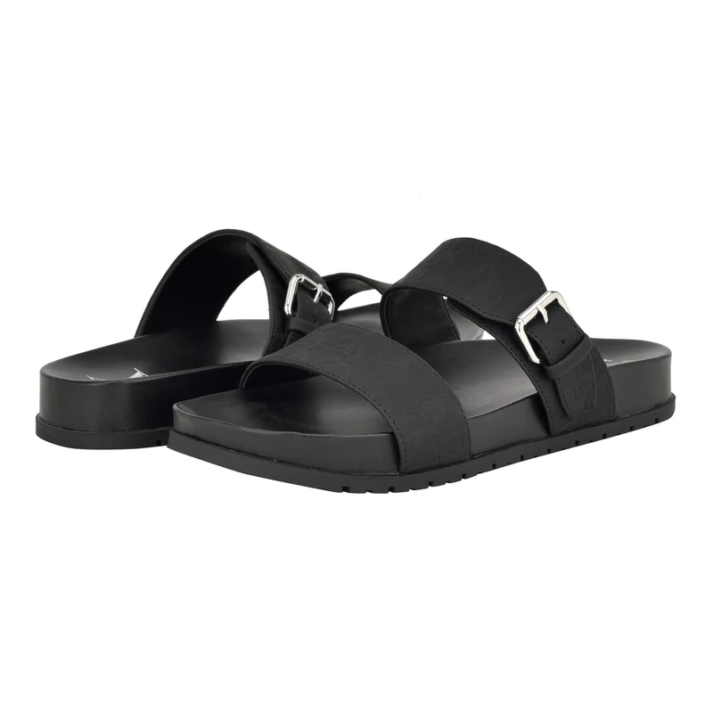 Calvin Klein Women's Landesa Sandal, Black 001, 8 UK