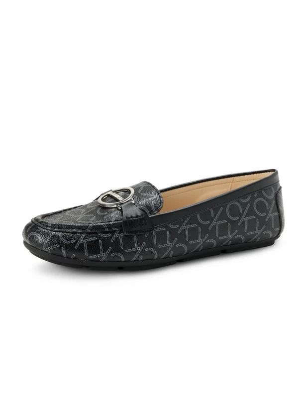 Calvin Klein Women's Layne Loafer, Black 002, 8.5
