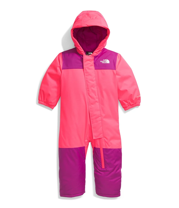 The North Face Kids Freedom Snow Overalls, Radiant Poppy, 18 months