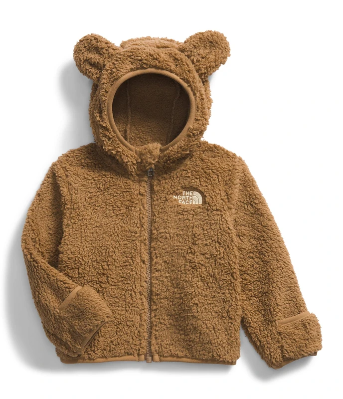 The North Face Baby Campshire F/Z Hoodie Jacket, Utility Brown, 6 Months