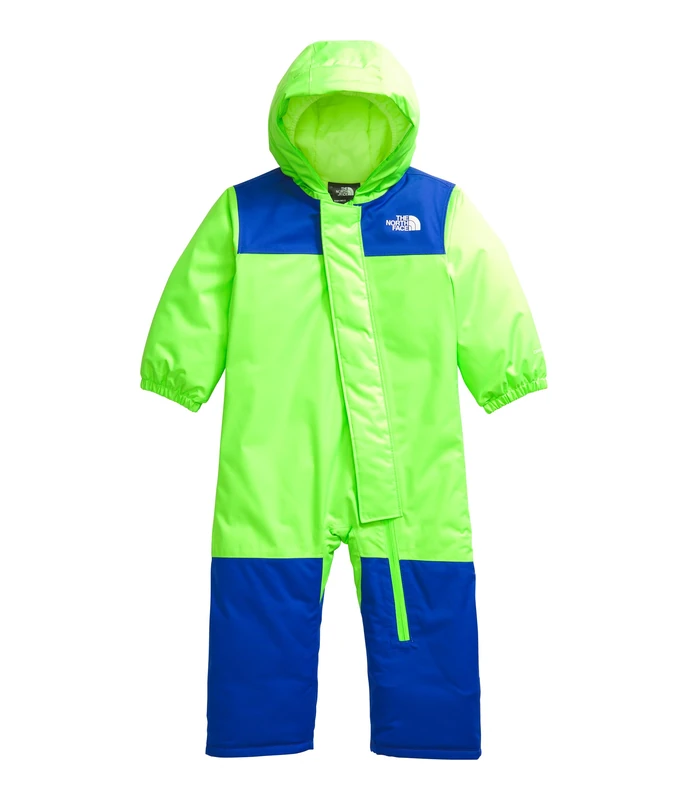 The North Face Kids Freedom Snow Suit, Safety Green, 24 Months - Image 1