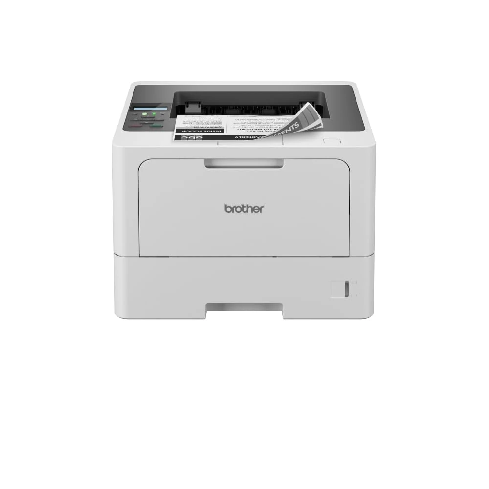 Brother HL-L5210DW Professional Mono Laser Printer,Single Function,Wireless, USB 2.0,A4,UK Plug