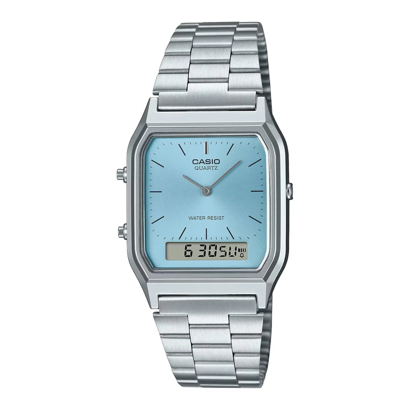 Casio Elegant Watch AQ-230A-2A1, Turquoise, Classic