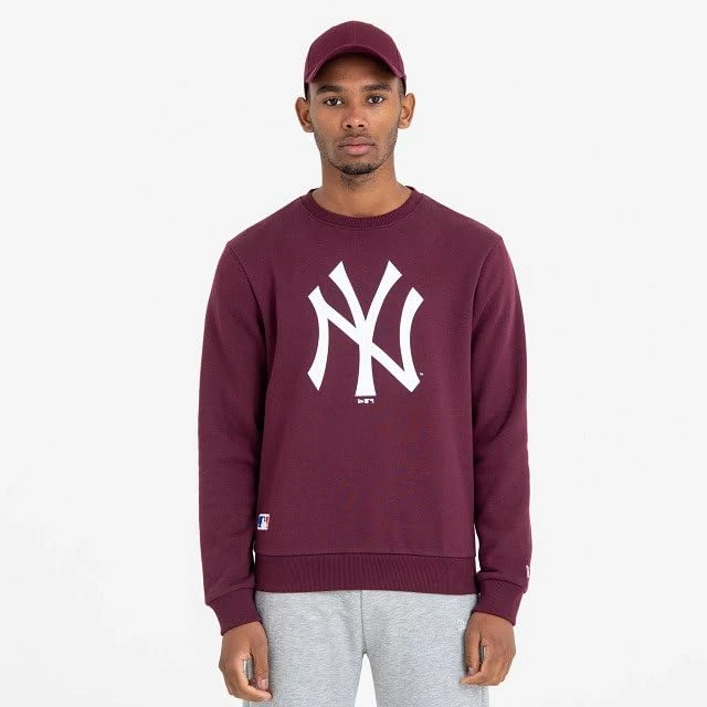 New Era MLB Regular York Yankees Sweatshirt XS, Lilac, XS