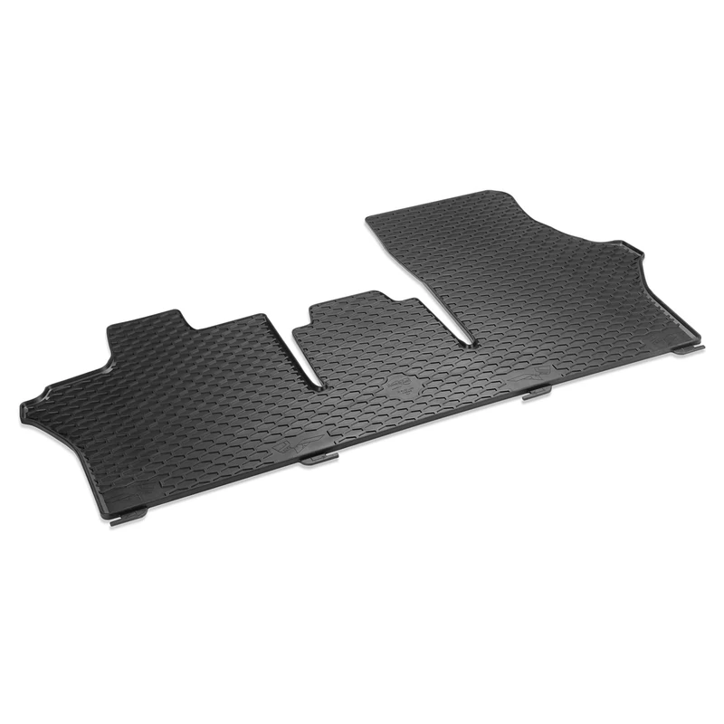 Volkswagen Rubber Floor Mat Plus, Front, Black, Original VW Accessories, Suitable for ID.Buzz Cargo