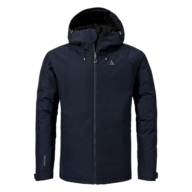 Schöffel Men's Ins Jacket Style Wildkar MNS, Weatherproof Outdoor Jacket with 2-Way Stretch, Breathable, Waterproof Anorak with Adjustable Hood