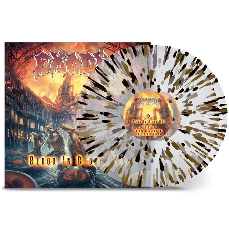 Blood In Blood Out (CLEAR GOLD BLACK SPLATTER) [VINYL]