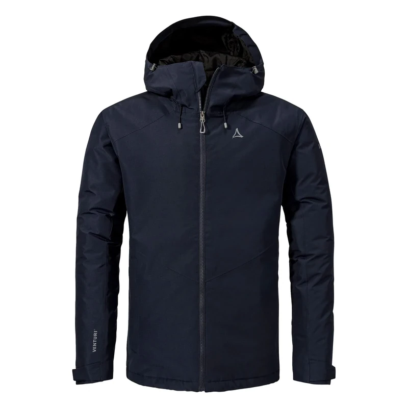 Schöffel Men's Ins Jacket Style Wildkar MNS, Weatherproof Outdoor Jacket with 2-Way Stretch, Breathable, Waterproof Anorak with Adjustable Hood