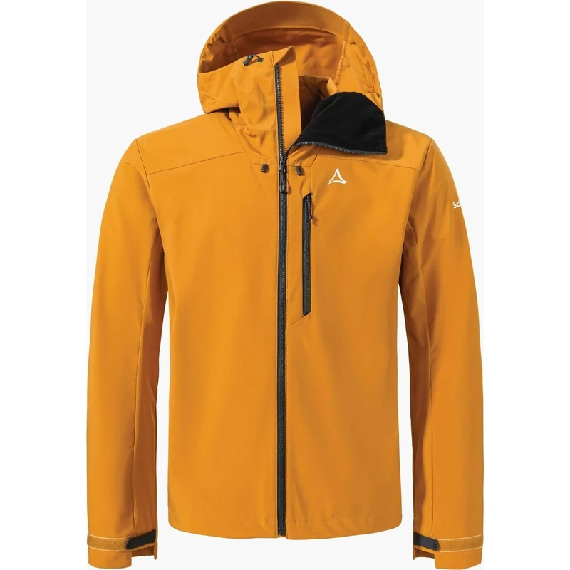 Schöffel Men's Hybrid Jk Style Salza MNS, MTB Jacket with Helmet-Compatible Hood, Waterproof and Windproof Cycling Jacket, Lightweight Jacket with 4-Way Stretch