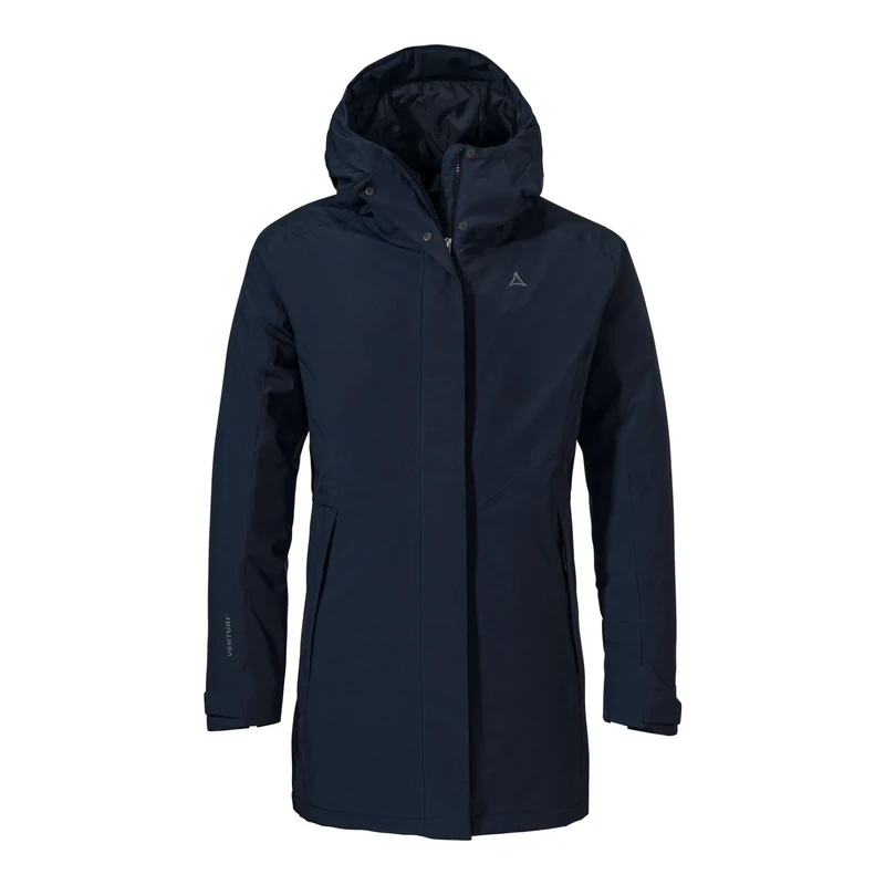 Schöffel Women's Parka Style Froda WMS Winter, Blazer Navy, XS/S