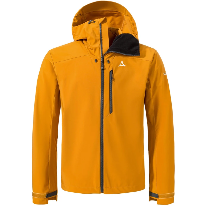 Schöffel Men's Hybrid Jk Style Salza MNS, MTB Jacket with Helmet-Compatible Hood, Waterproof and Windproof Cycling Jacket, Lightweight Jacket with 4-Way Stretch