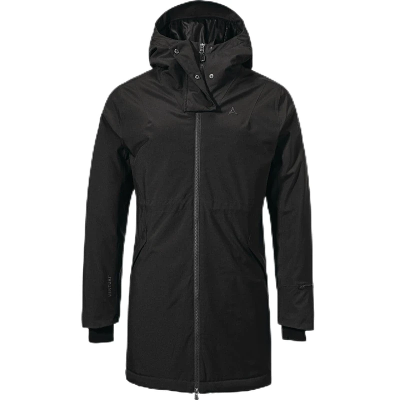 Schöffel Women's Ins Parka Style Crivat WMS Waterproof and Breathable Winter Jacket, Compressible, Lightweight Parka with Sustainable Padding