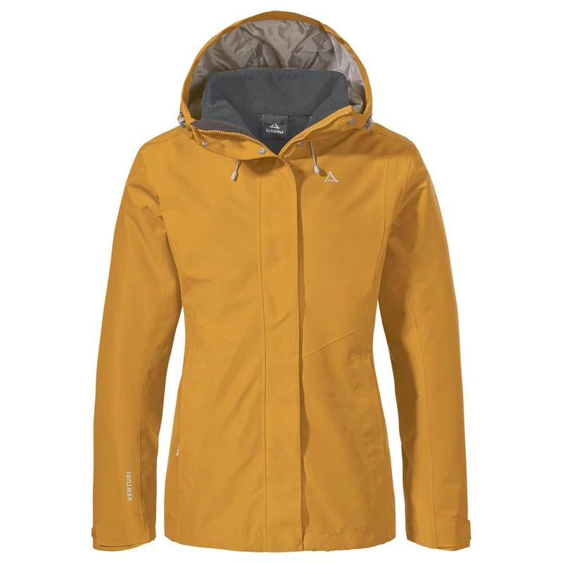 Schöffel Women's 3-in-1 Jacket Style Okere WMS, Chai, 36 (EU)