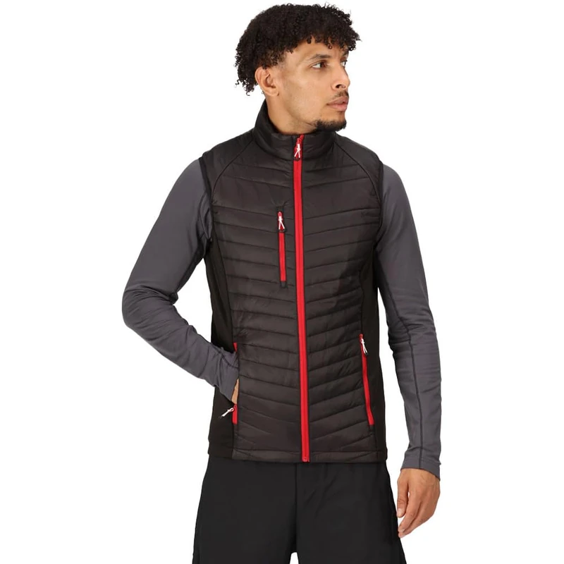 Regatta Professional Men's Navigate Hybrid Bodywarmer, Lightwight & Insulated - Perfect for Outdoors, Walking, Hiking & Camping