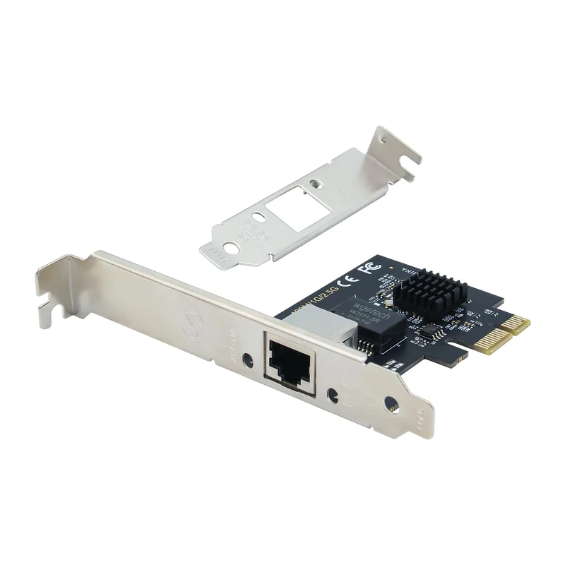 SODOLA 2.5Gb PCIe Network Card,2.5GBase-T PCI Express Network Adapter NIC, with Realtek RTL8125B Controller, Single RJ-45 Port, PCIe 2.1 x1 Support Windows Server/Linux
