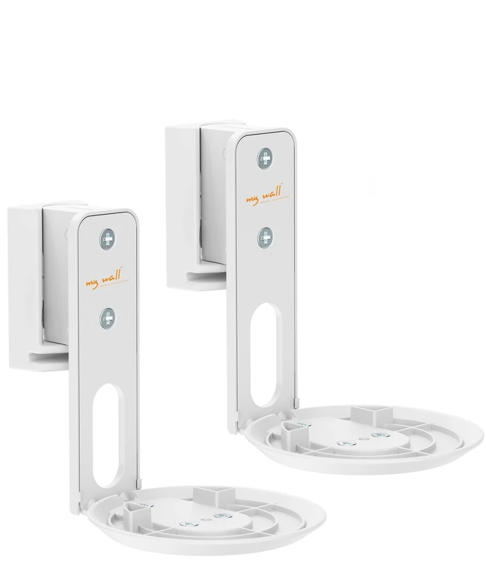 my wall Sonos Era100 HS40WL Wall Mount for Sonos Era100, Wall Mount Era100, Set of 2, Tilting, Swivelling, Space-saving, Perfectly Adjustable, Sonos Holder with Cable Management