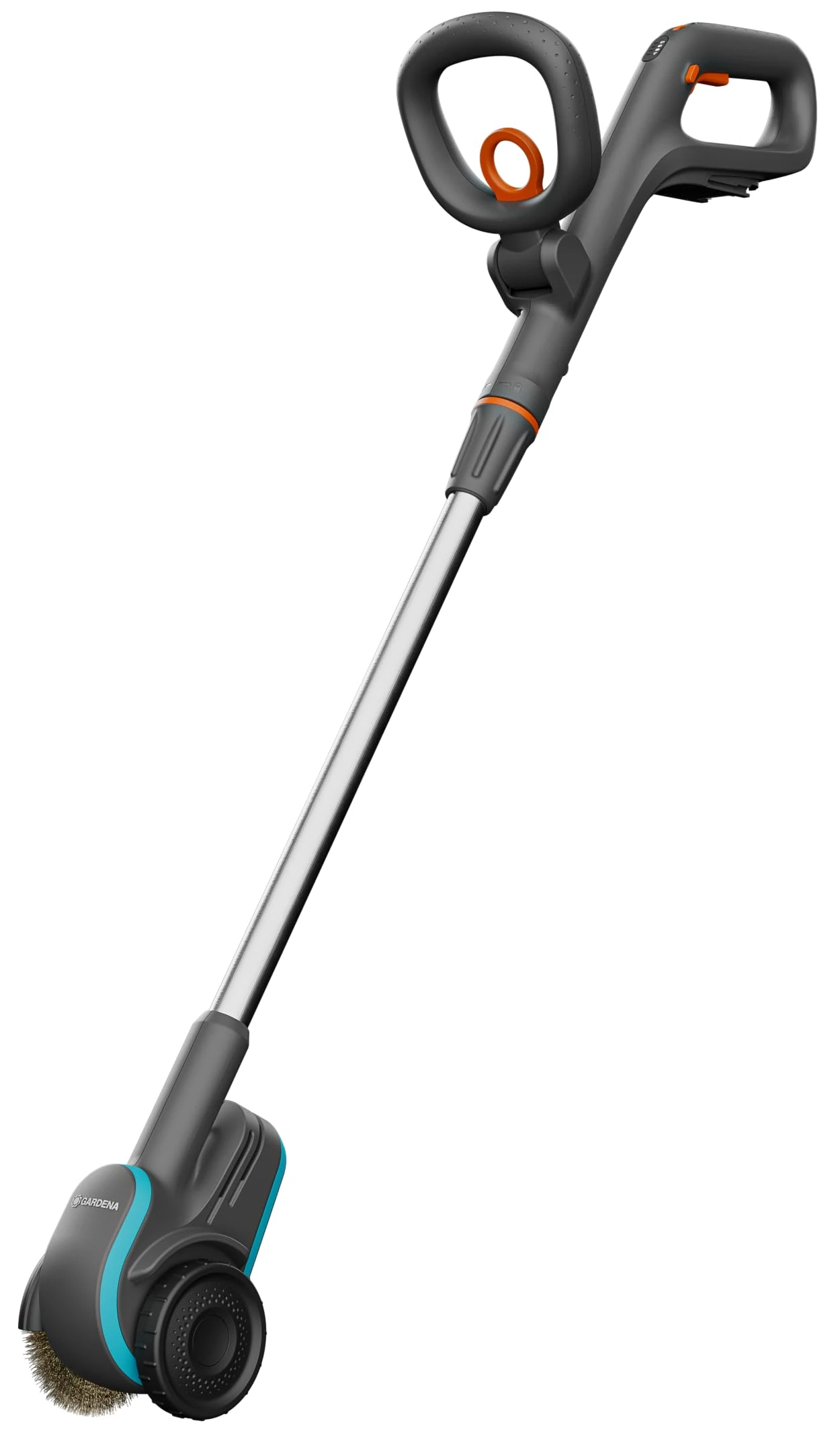 Gardena cordless grout brush EasyWeed 1800/18V P4A solo: Grout cleaner and weed remover, with steel wire brush, cleaning set, without battery and charger (14820-55)