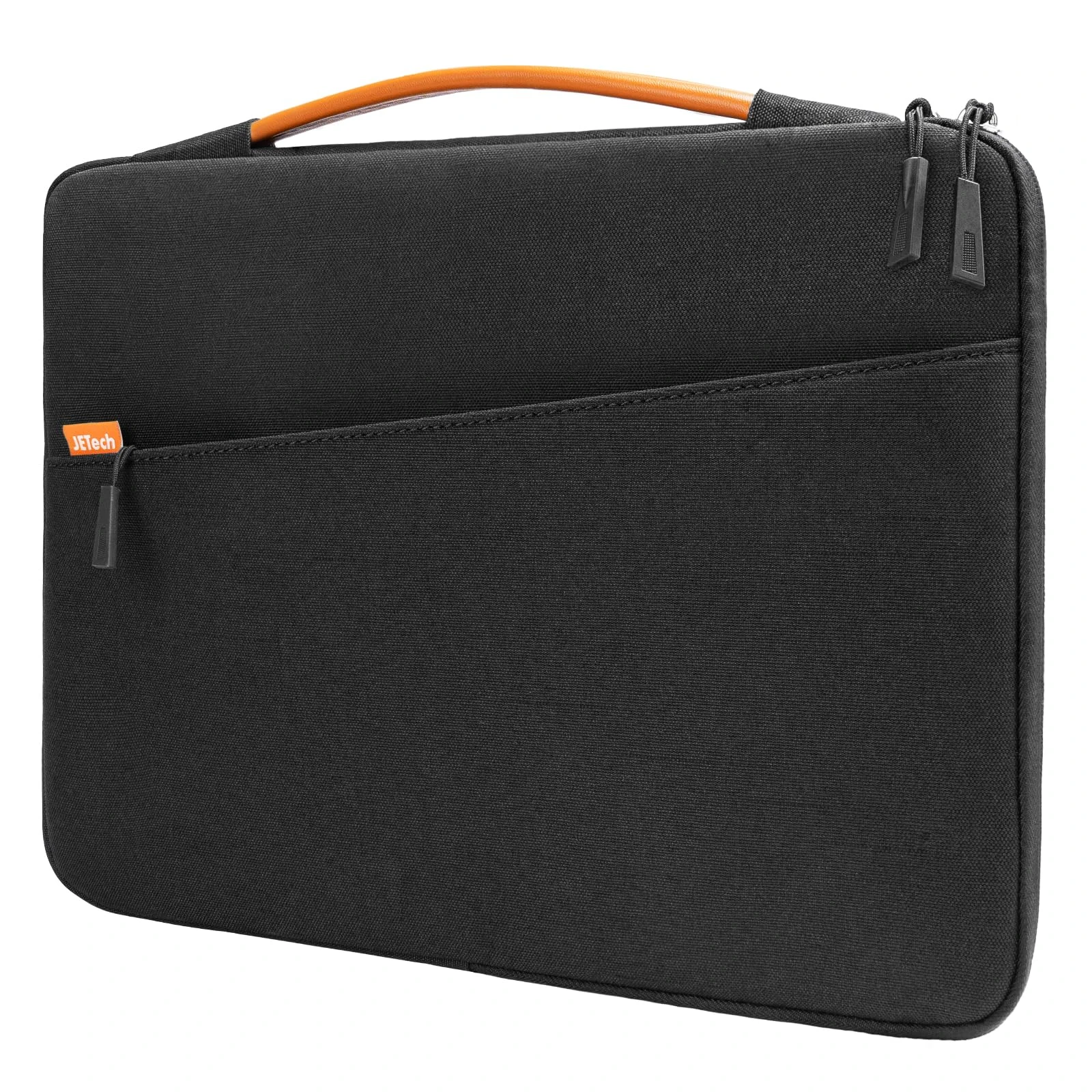 JETech Laptop Sleeve for 16-Inch MacBook Pro (M4 / M3 / M2 / M1, 2019-2024), Waterproof Bag Case with Portable Handle and Pocket, Compatible with 16 Inch Notebook (Black)