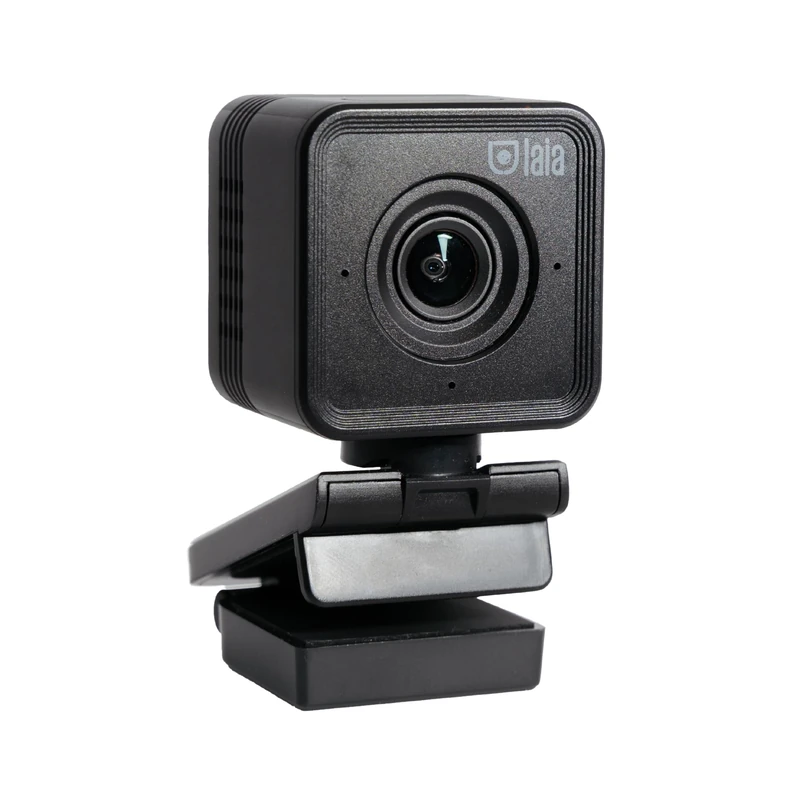 Laia - Spanish Manufacturer | Webcam PC Pro FHD Full HD Webcam with USB-C for video conferencing, Streaming and content creation, Full HD 1080p video recording at 30fps for PC/Mac