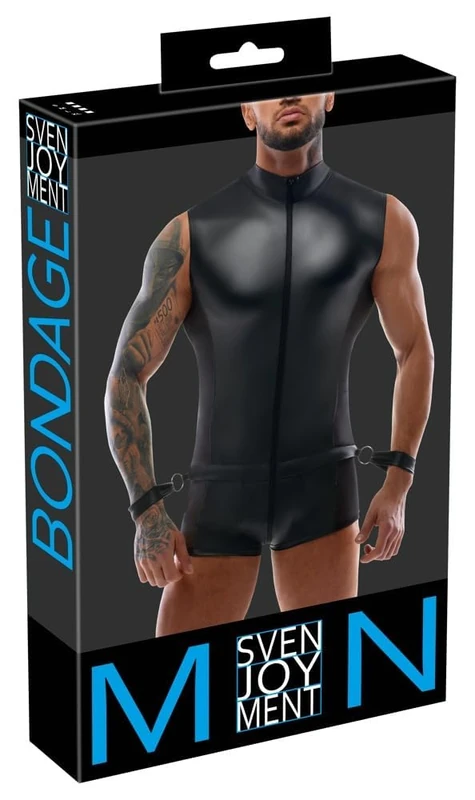 Men's Jumpsuit&Cuffs M Black
