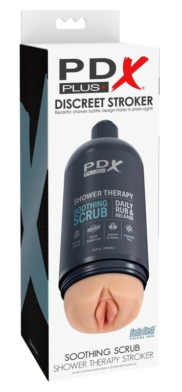 PDX Shower Therapy - Soothing Scrub - Light Light 17.8x8.5x8.5 cm