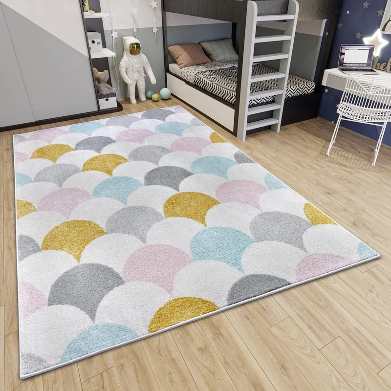 Hanse Home Adventures Children's Rug - Modern Pattern Rug Boys Girls for Children's Room, Playroom, Teenager's Room, Living Room - Cream Colourful, 160 x 235 cm