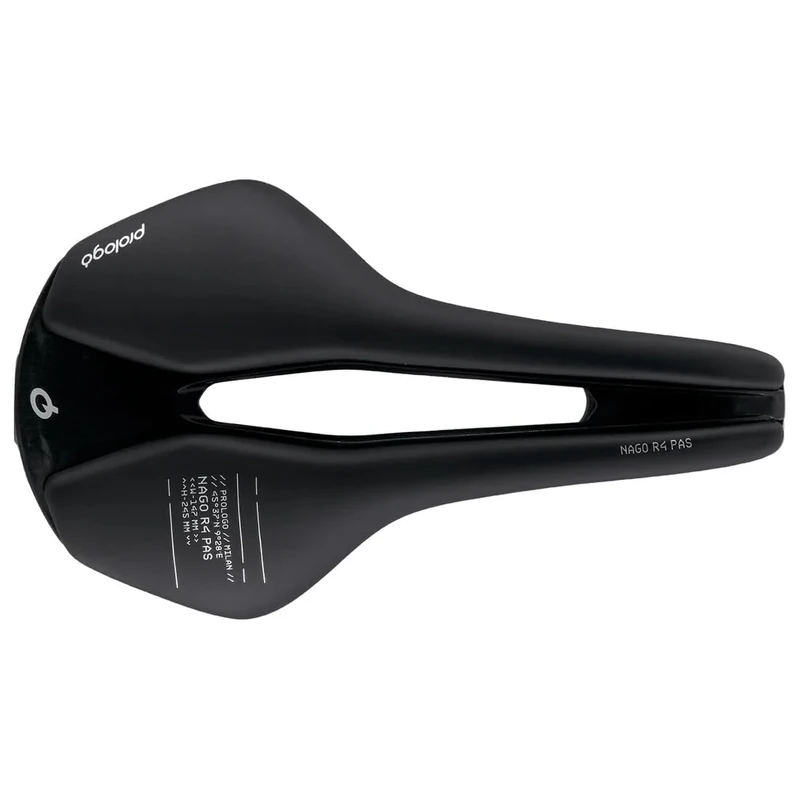 Prologo Nago R4 PAS Nack Road Saddle, Hard Black, 147mm