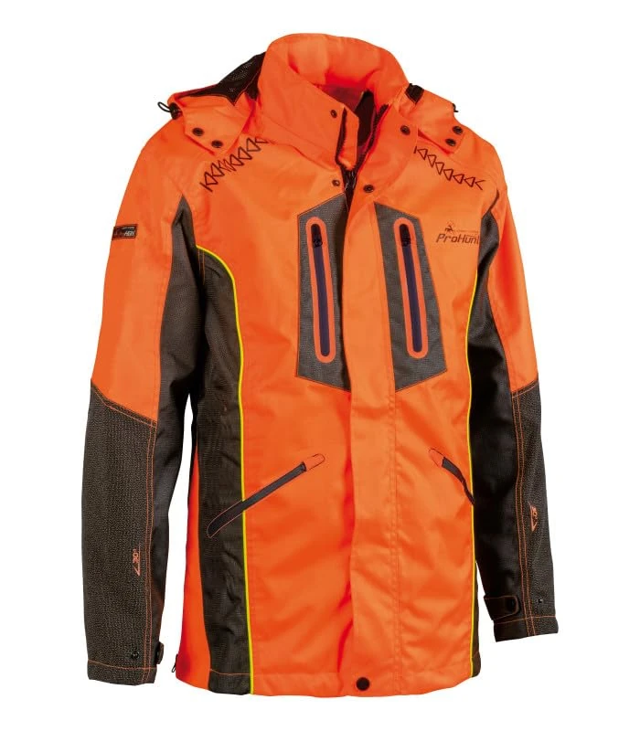 Verney Carron Men's Keiler Jacket Size M Color Khaki/Orange-none Sweater, Green, M - Image 1