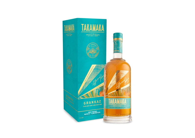 Takamaka Grankaz Rum | 51.6 percent | 70 cl | Sipping Rum from the Seychelles | Smooth with notes of Stewed Fruit | Best sipped Neat | Perfect for Gifting