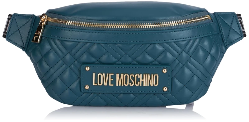 Love Moschino Fanny Pack Women Emerald One Size