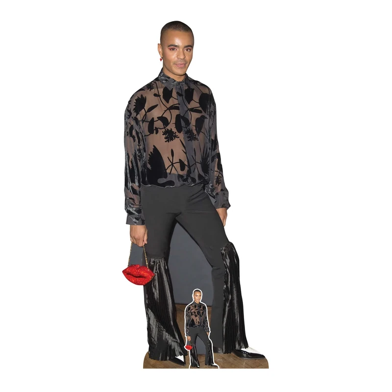 Star Cutouts CS1114 Layton Williams Cardboard Cutout with Mini