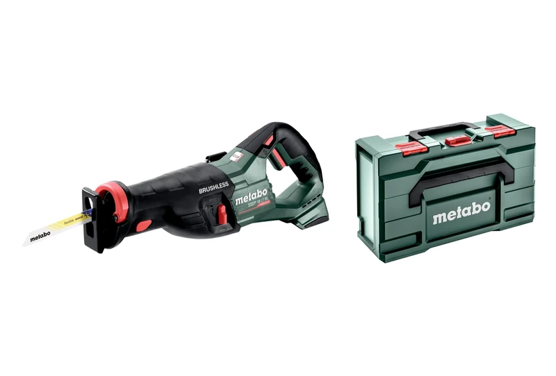 Metabo SSEP 18 LT BL Cordless Reciprocating Saw 601617840 Without Battery, Without Charger, Case 18 V