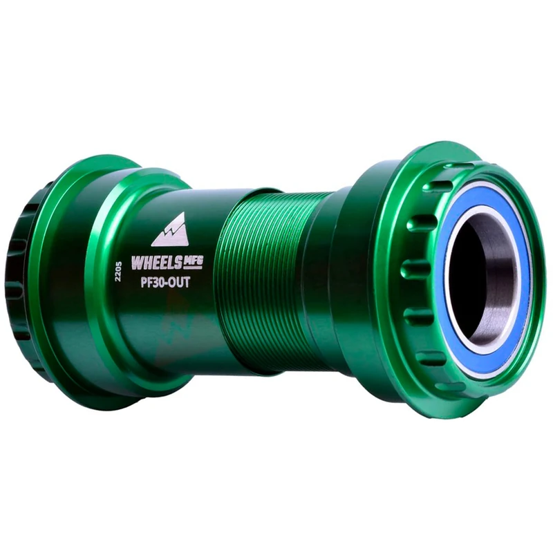 Wheels Manufacturing BBRKT WMfg PF30 Out 24 Green - Image 1