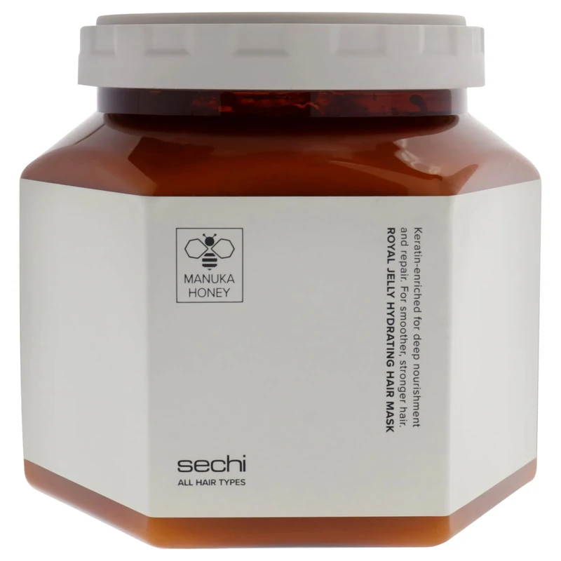Royal Jelly Hydrating Hair Mask by Klara for Women - 25.6 oz Masque - Image 1