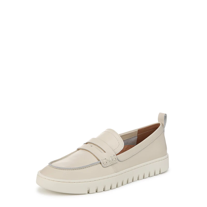 Vionic Women's Loafers Uptown Shoes with Arch Support Cream UK 3 Medium Fit - Image 1