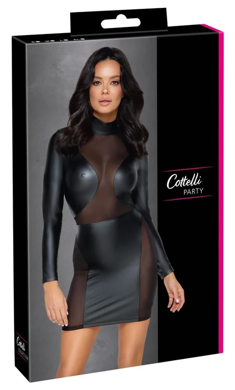Cottelli Party Women's Long Sleeve Dress Black M - Image 1