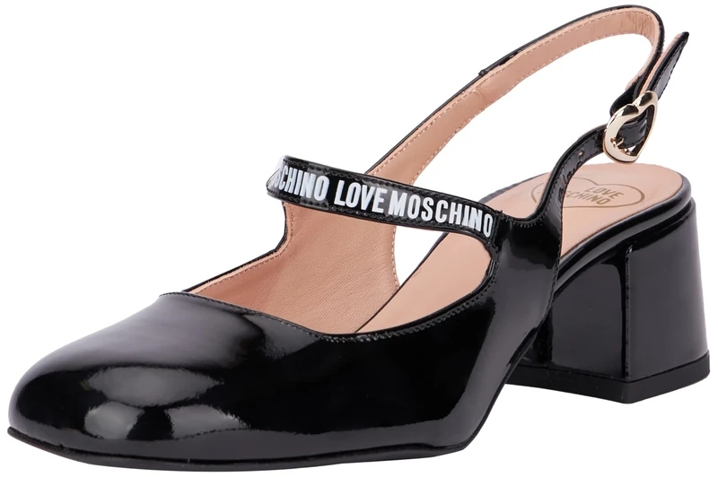 Love Moschino Heeled Sandals Women Black 6 UK