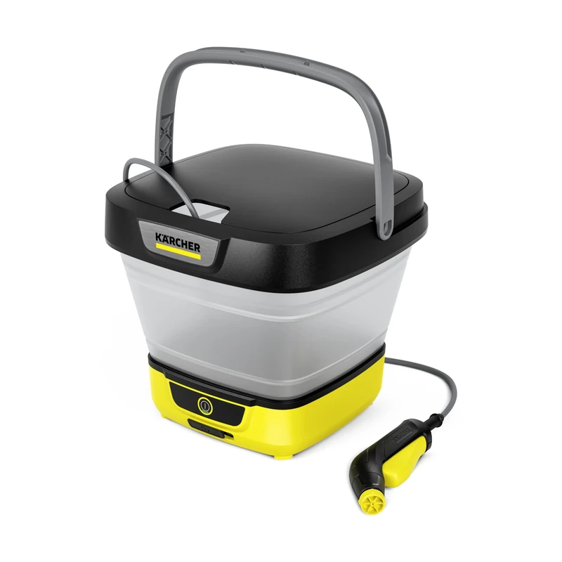 Kärcher OC 3 Foldable Portable Cleaner, Low Pressure Washer, Outdoor Mobile Cleaning, Battery Powered
