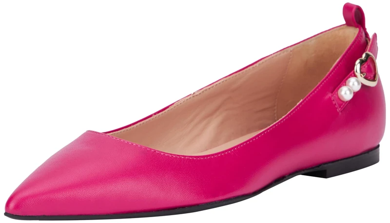 Love Moschino Ballet Flats Women Magenta 5 UK