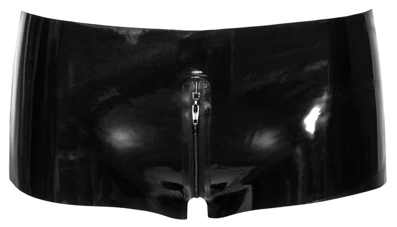 Late X Women's Pants Zip Black M