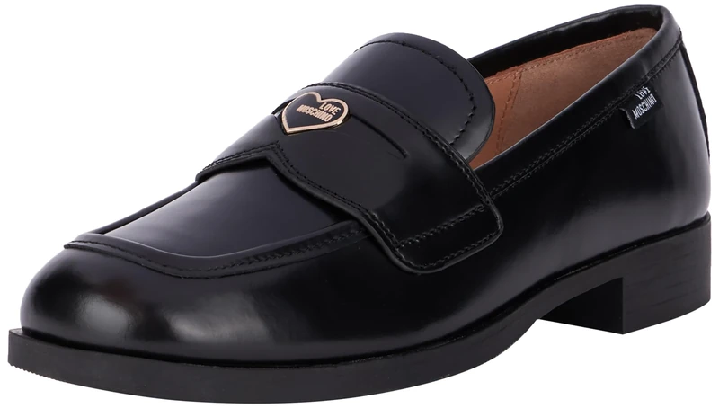 Love Moschino Loafers Women Black 5 UK