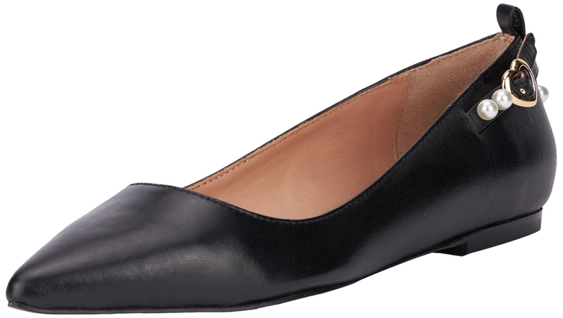 Love Moschino Ballet Flats Women Black 6.5 UK