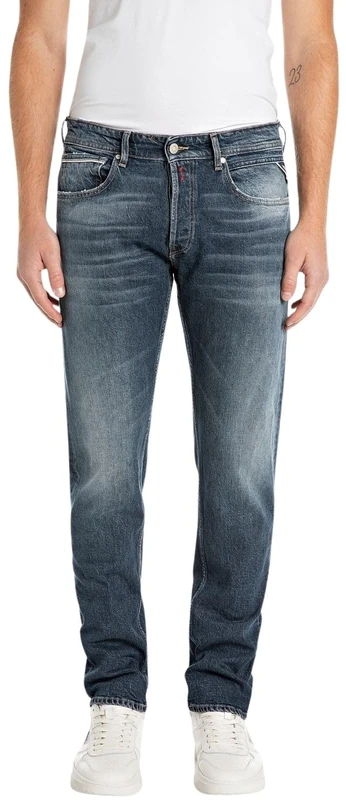 REPLAY Adult MA972 Grover Original Jeans, Medium Blue 009-5, 29W / 32L