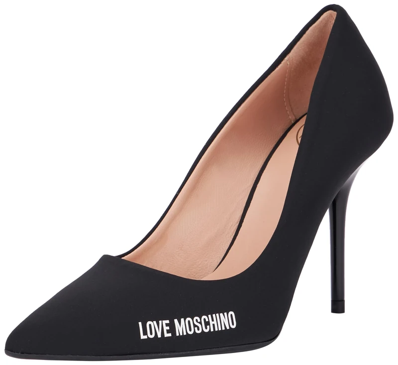 Love Moschino Heeled Pumps Women Black 7.5 UK