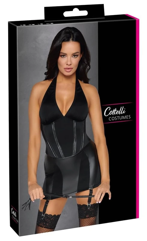 Cottelli Costumes Women's Dominatrix Dress Black L