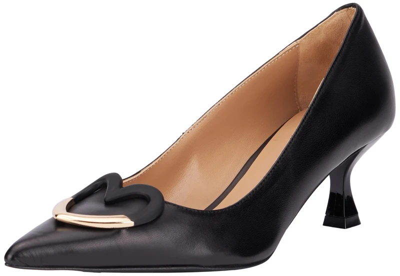 Love Moschino Ja10325g1lie0000, Women's Heel Pumps, Black, 9 UK