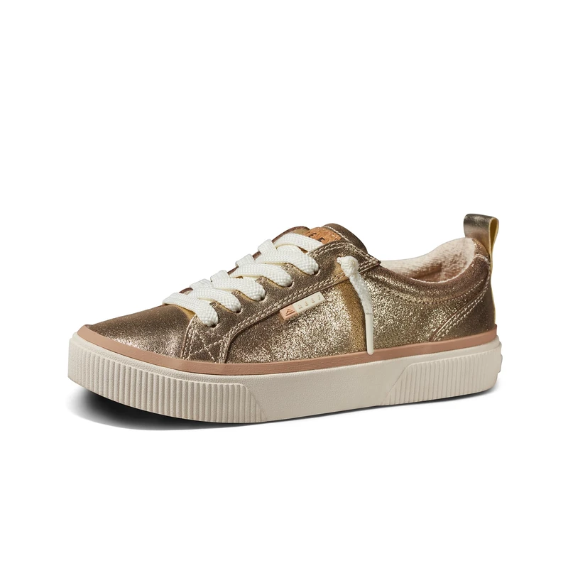 Reef Womens Shoes, Lay Day Dawn, Champagne Suede, 6 UK