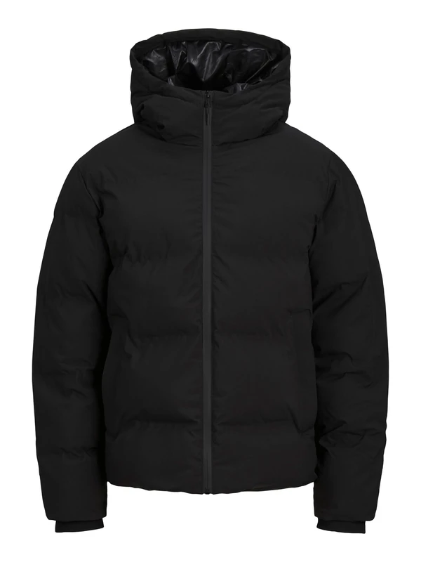 JACK&JONES PLUS Men's Jjpayne Puffer Jacket Pls, Black, XXXL