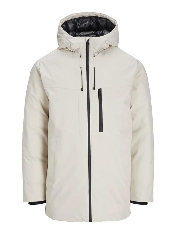 JACK & JONES Men's Jjpayne Parka Jacket, moonbeam, XS