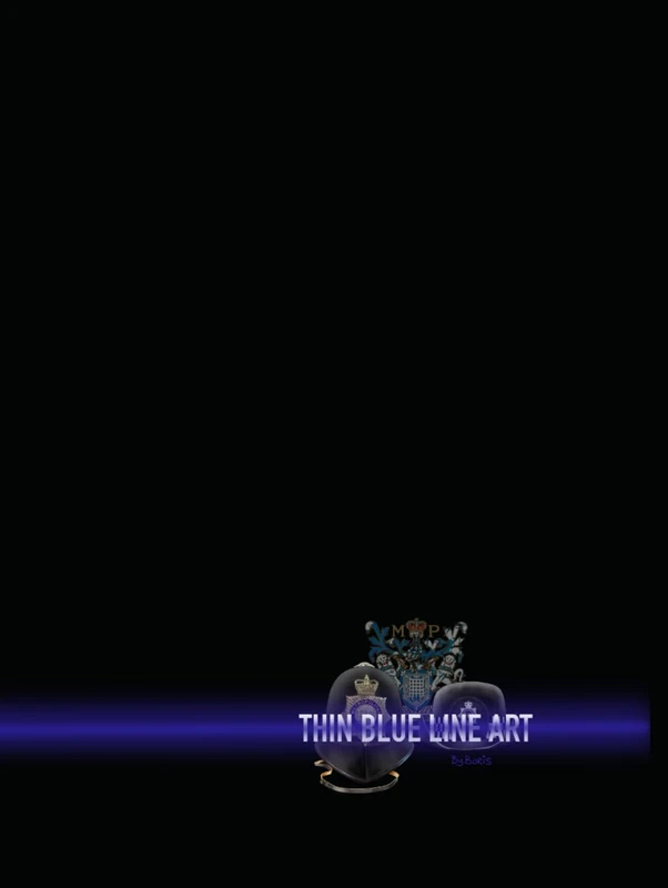 Thin Blue Line Art: by Boris - Image 1